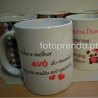 Caneca personalizada prenda para oferecer à avó